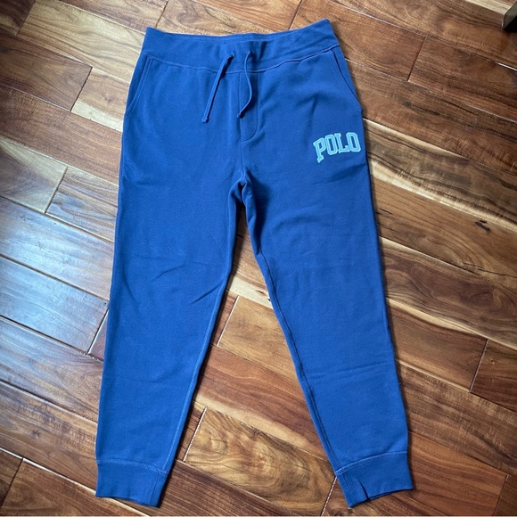 NWOT Polo Ralph Lauren Graphic Logo Fleece Joggers - Picture 4 of 15